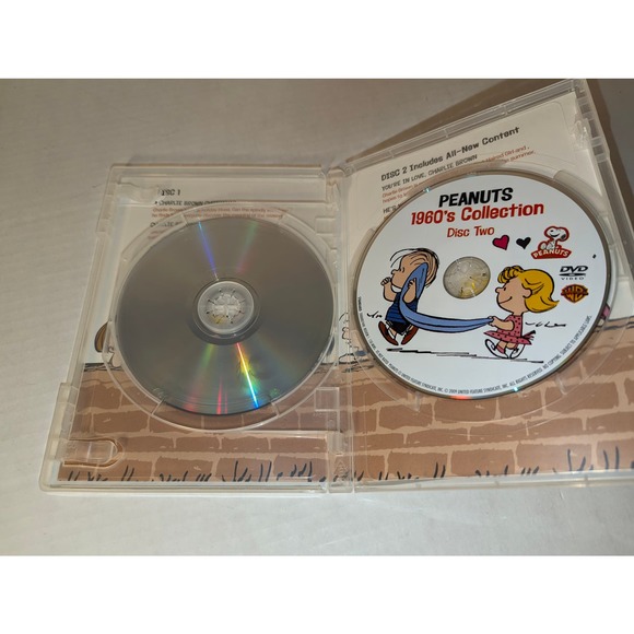 Peanuts 1960s Collection DVD, 2009 2-Disc Set Like New Charlie Brown TV Specials - Picture 7 of 11